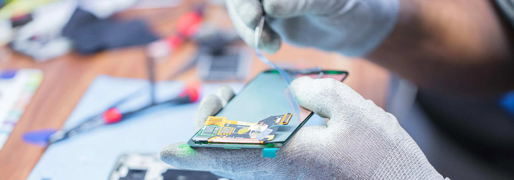 Handy wird repariert